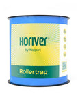 A roll of blue sticky trap paper labeled 'Horiver by Koppert' for pest control.