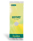 Packaging of Horiver Drystick Cards with a yellow color scheme, branding, and the name of the product visible.