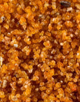 Close up of entofood (Ephestia kuehniella) moth eggs