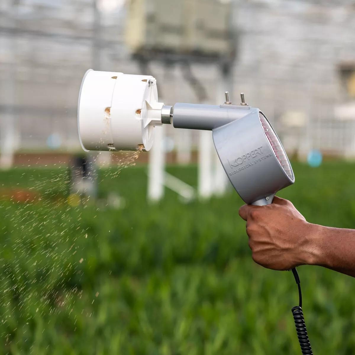 showing the utilization of the mini airbug product on a crop