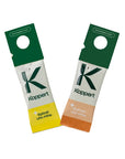 Deux sachets d'acariens prédateurs Koppert sur fond blanc