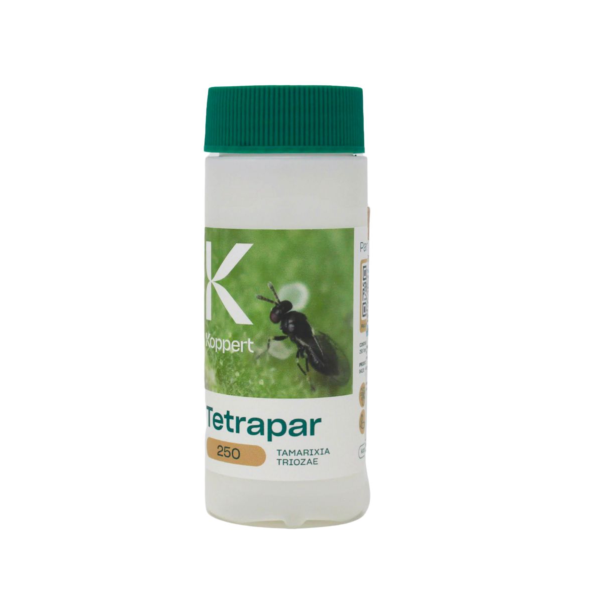 A product bottle labeled 'Tetrapar' with an image of a wasp on it