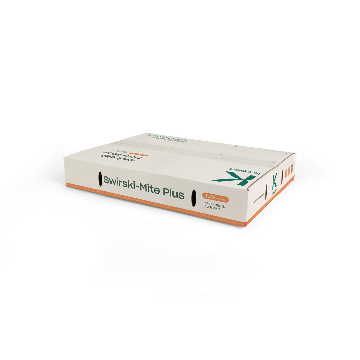 Smaller sized box of 100 swirski-mite plus sachets 